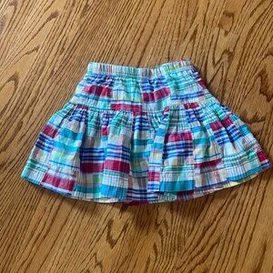 Kelly’s Kids Madras girls skort